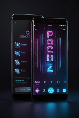 Smartphone mit Casino-App